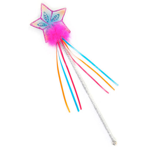 Great Pretenders Glitter Rainbow Wand - Pink