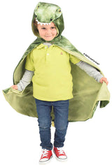 Great Pretenders T-Rex Hooded Cape - Green