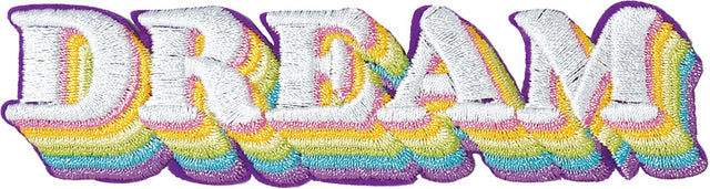 Dream Embroidered Sticker Patch