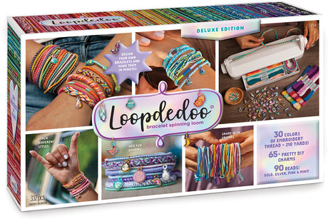 Loopdedoo Bracelet Spinning Loom Deluxe Edition