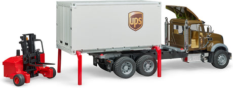 Bruder MACK Granite UPS Logistics Truck