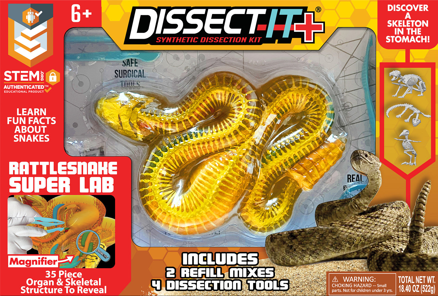 Dissect-It+ Rattlesnake Super Lab Kit – G. Willikers