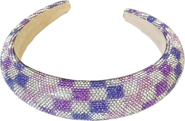 Era Crystal Check Headband