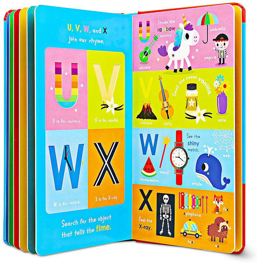 My Busy Shiny Touchy Smelly ABC Sensory Book – G. Willikers