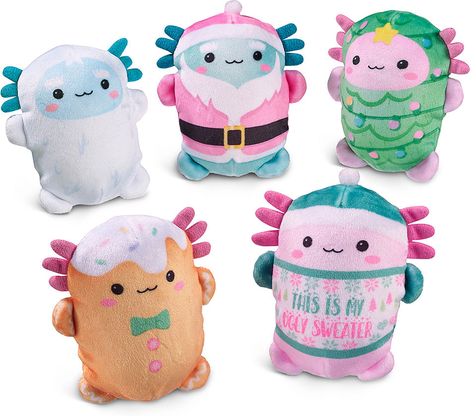 Bubble Stuffed Squishy Friends - A Very Axolotl Christmas – G
