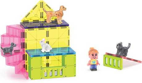 Magna-Tiles Pet Playhouse 50 Piece Set