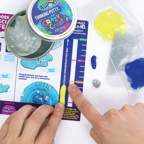 Crazy Aaron's Crazy Creator - Create Your Own Thinking Putty Kit