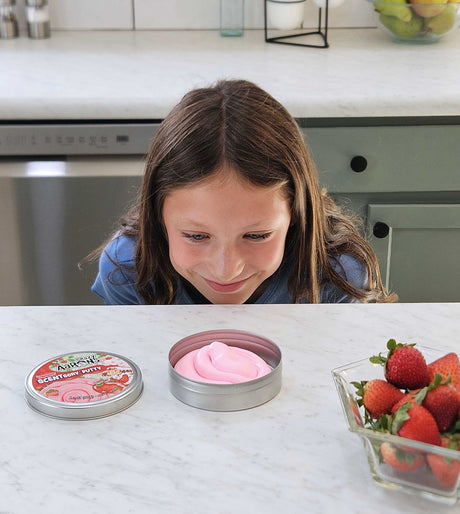 Crazy Aaron's Strawberry Shortcake SCENTsory Putty