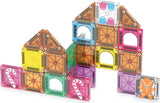 MAGNA-TILES microMAGS Gingerbread House Travel 24-Piece Set