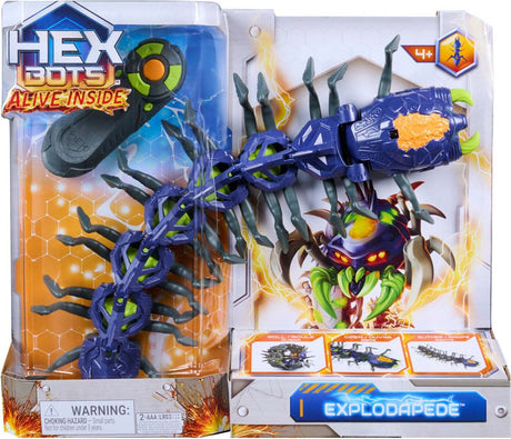 Hex Bots Alive Inside Explodapede RC