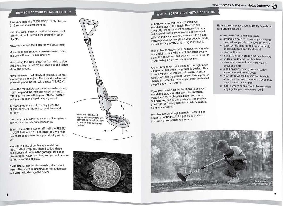 Thames & Kosmos Metal Detector