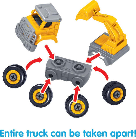 Kidoozie Tool Time Truck Set