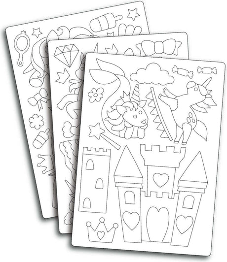 Peel & Press Foil Fun Art Kit - Unicorns & Princesses
