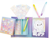 Tiger Tribe Pastel Colouring Set - Kawaii Cafe