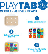 PlayTab - Modular, Sensory, Activity Board