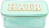 Hair Varsity Zipper Pouch