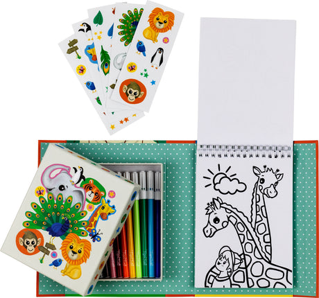 Coloring Set - Zoo