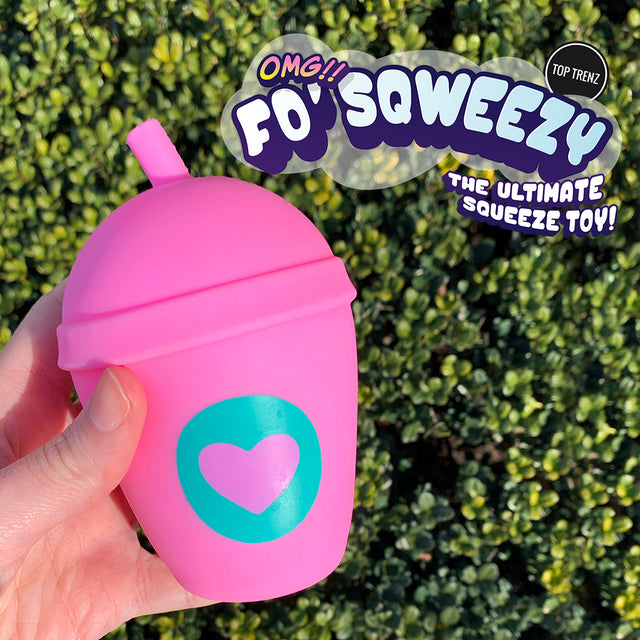 OMG Fo' Sqweezy - Frap Cup (Teal)