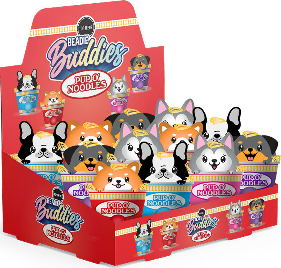 Pup O' Noodles - Sensory Beadie Buddies Squishy Toys