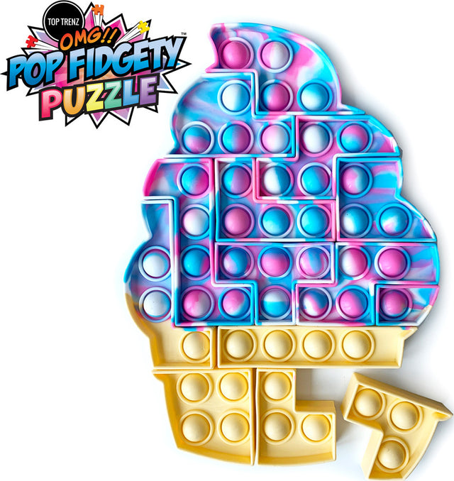 OMG Pop Fidgety - Ice Cream Cone Puzzle