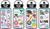 H20 Flask Waterproof Sticker Sheets