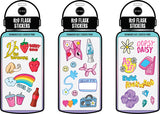 H20 Flask Waterproof Sticker Sheets