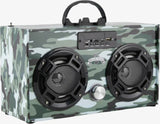 Green Camo Bluetooth Boombox