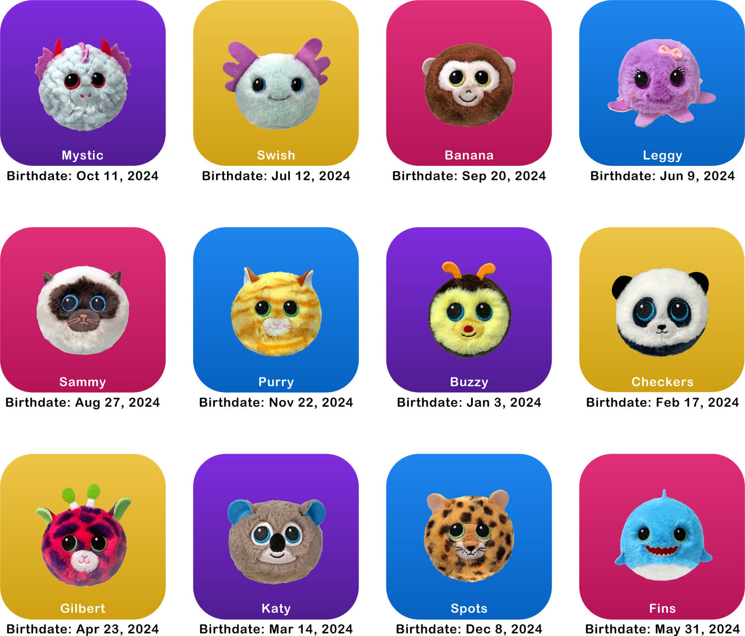 Beanie Bouncers (Gilbert Giraffe) – G. Willikers