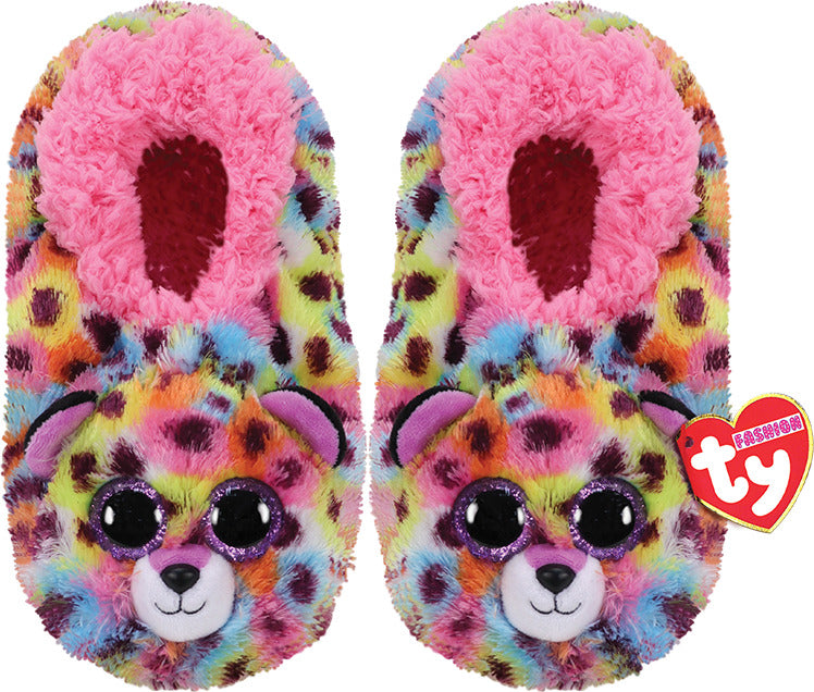 Giselle, Leopard Slippers (assorted sizes)