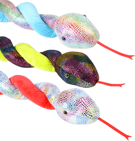 67" Twisty Snake Metallic Assortment B