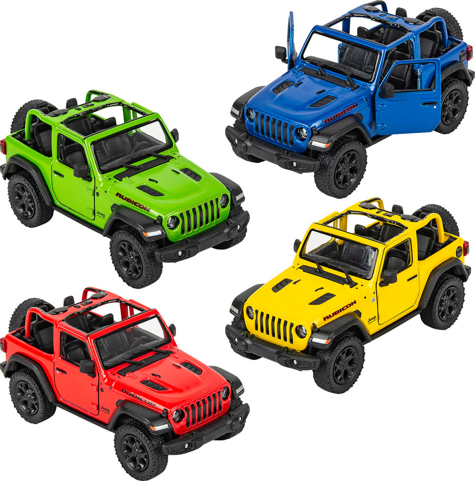 5" Die-cast 2018 Jeep Wrangler Open Top