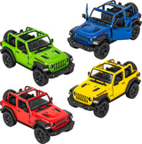 5" Die-cast 2018 Jeep Wrangler Open Top