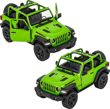 5" Die-cast 2018 Jeep Wrangler Open Top