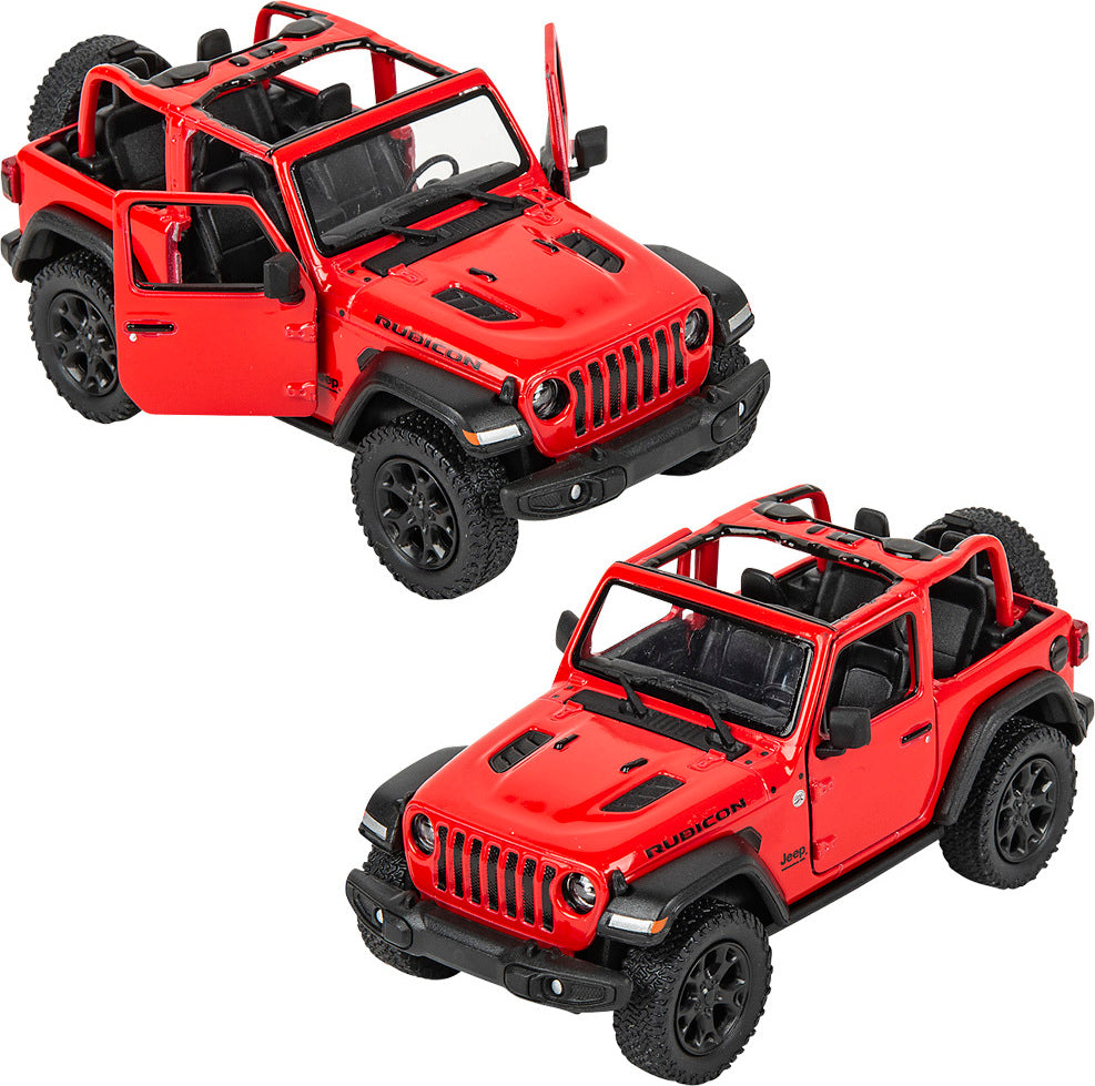 5" Die-cast 2018 Jeep Wrangler Open Top