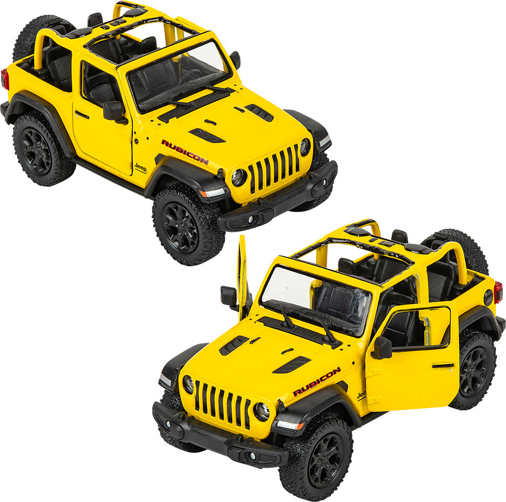 5" Die-cast 2018 Jeep Wrangler Open Top