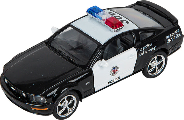 5" Die-cast 2006 Ford Mustang Gt Police Car