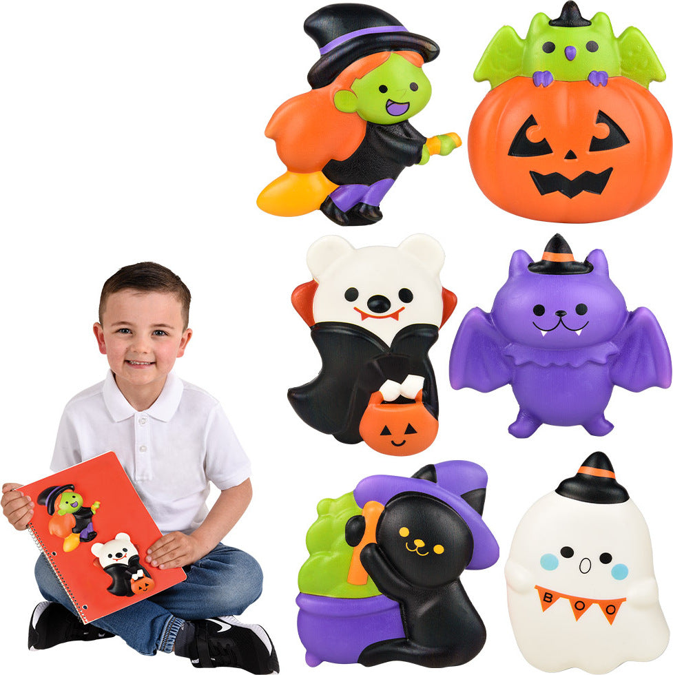 4.75" Halloween Squish Jumbo Stickers