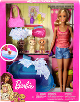 Barbie Puppy Bath Time