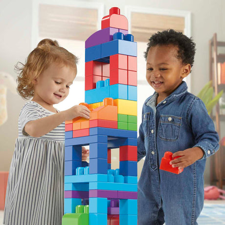 MEGA Bloks First Builders Big Building Bag Blue
