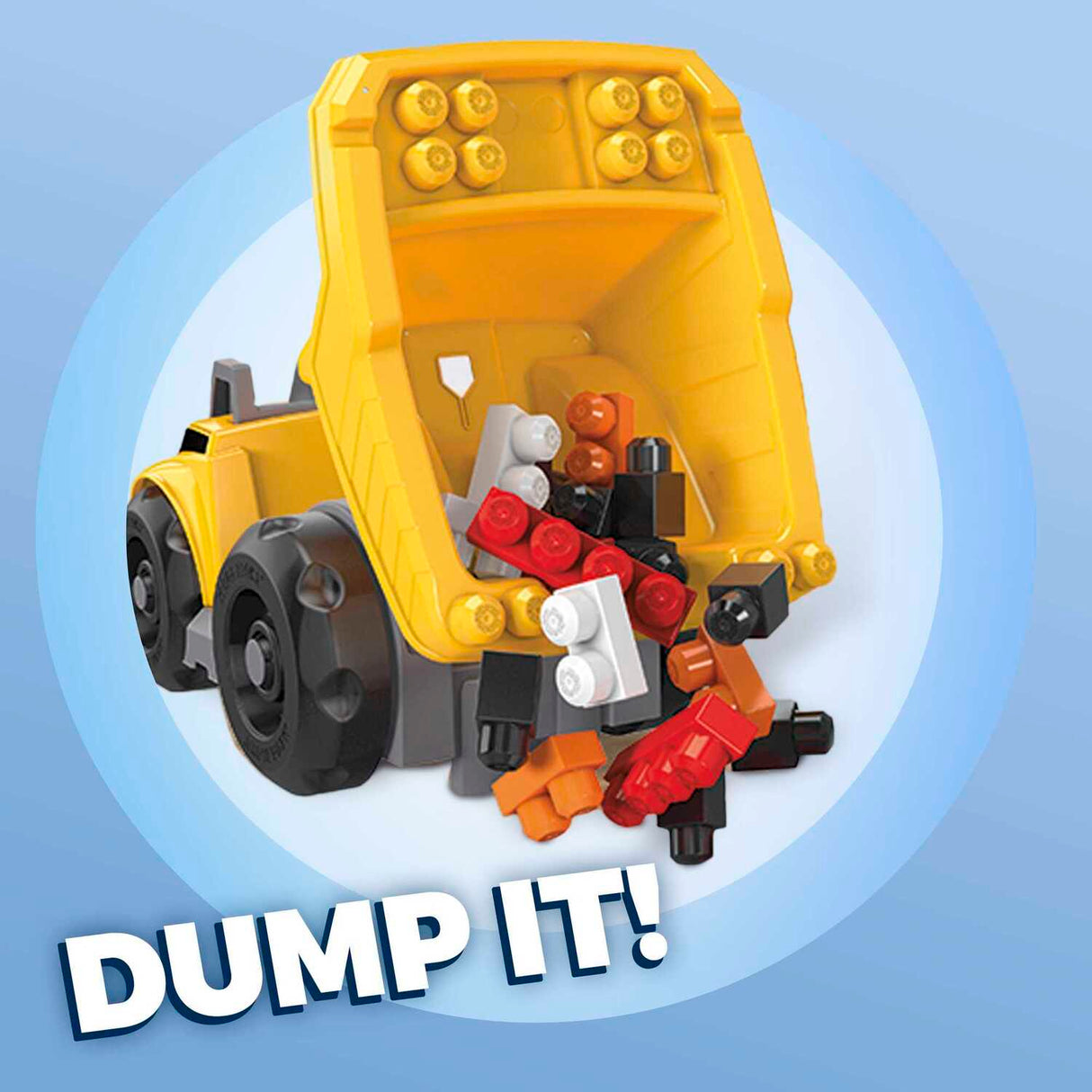 Mega Bloks CAT Large Dump Truck 