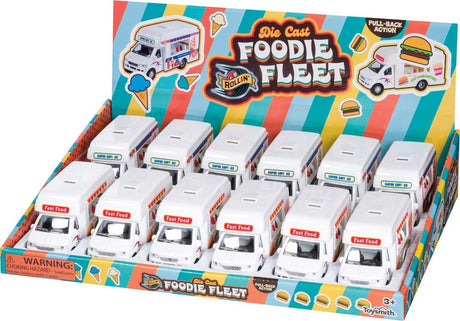 Rollin' Foodie Fleet Die Cast Asst  (Assorted)