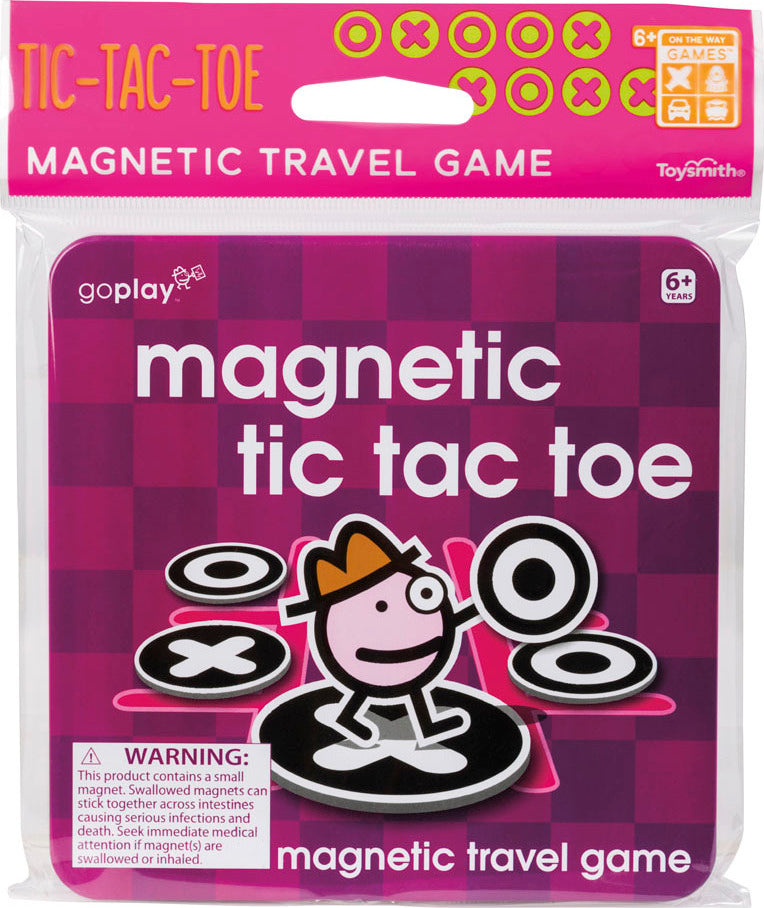 On the Way Games Magnetic Tic Tac Toe 