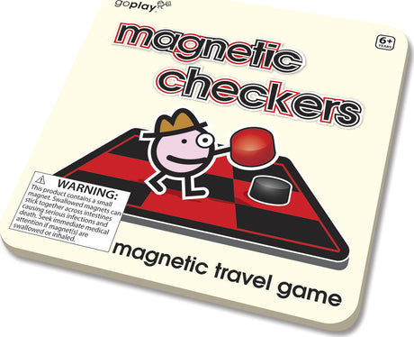 On the Way Games Magnetic Checkers 