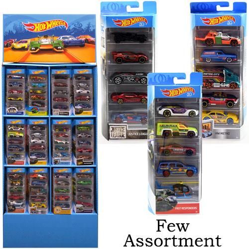 Mattel Hot Wheels 5-Pack Floorstand 36 pc – G. Willikers