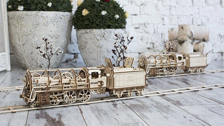 Ugears Locomotive With Tender