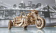 Ugears Motorcycle Scrambler Ugr-10 With Sidecar