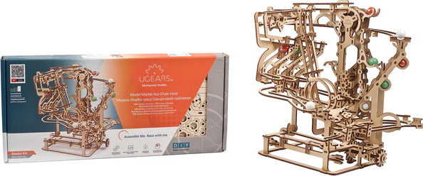 UGears Marble Run Chain Hoist - 1