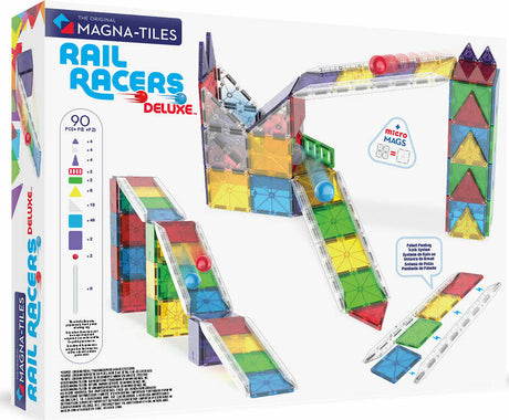 Rail Racers Deluxe - 90 Piece Set