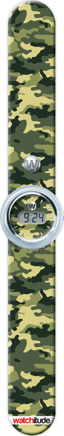 Army Camo - Watchitude Digital Slap Watch