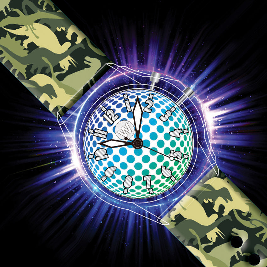 Dino Camo - Light Up Watch - Watchitude Glow